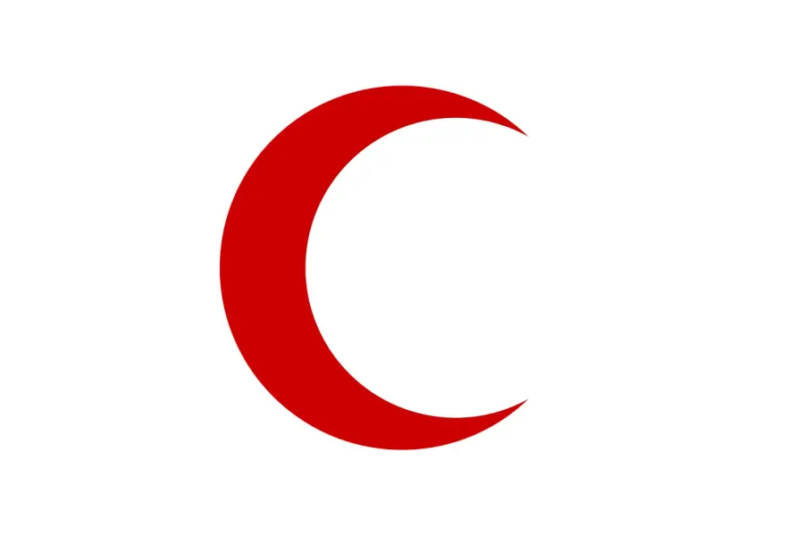La carte Croissant-Rouge