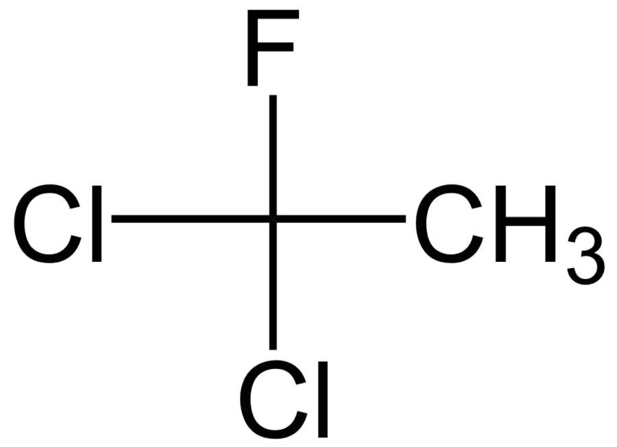 The 1,1-Dichloro-1-fluoroethane card