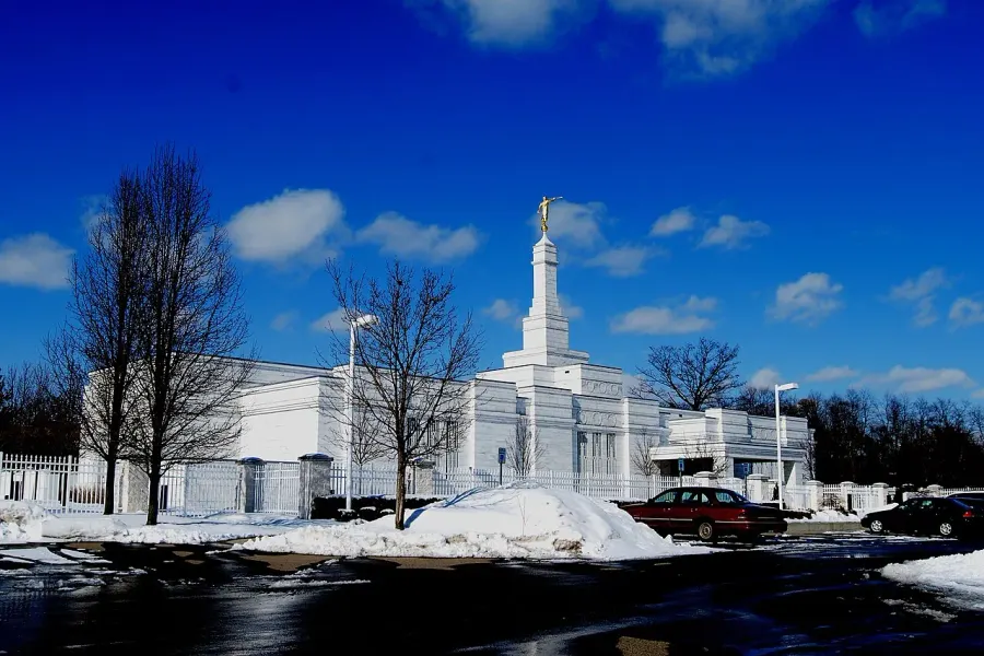 La carte Temple mormon de Détroit