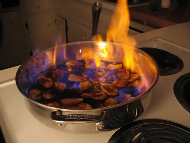 La carte Flambage