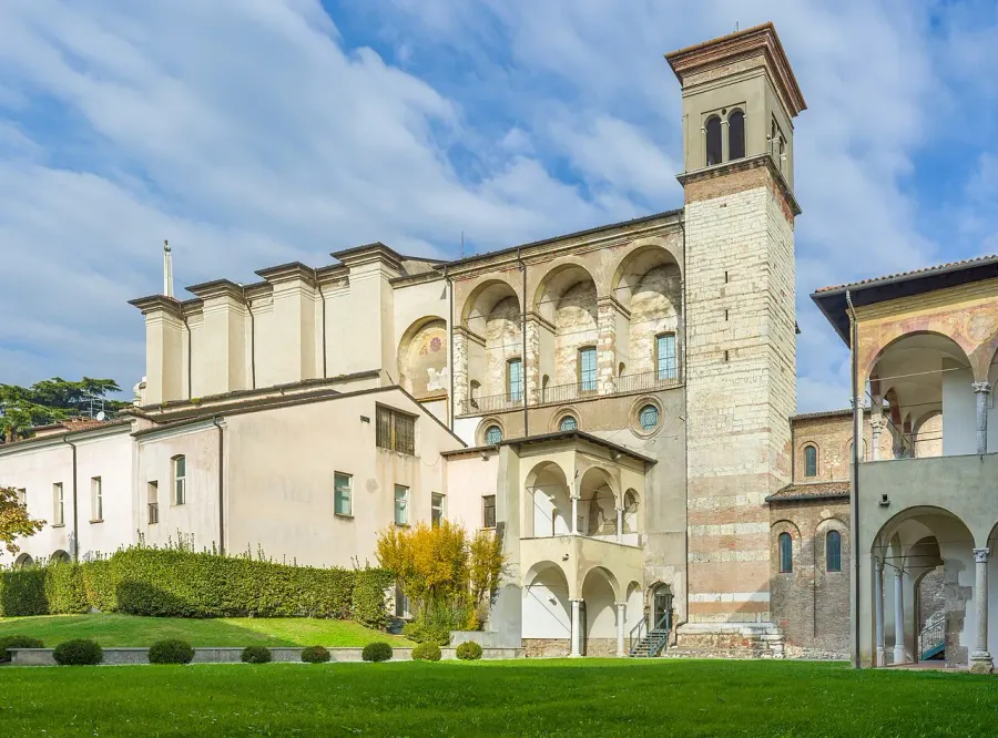 La carte Monastère Santa Giulia