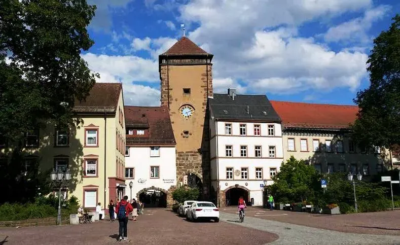 La carte Villingen-Schwenningen