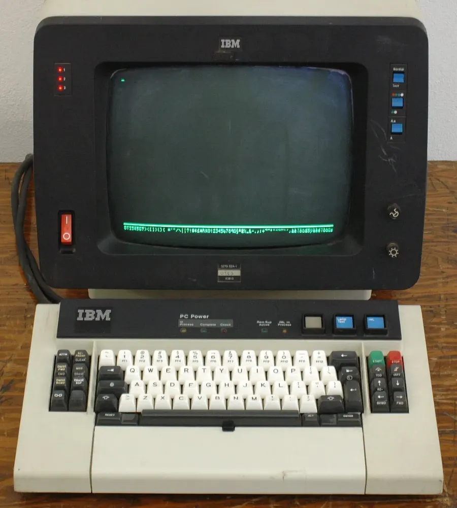 The IBM 3270 card