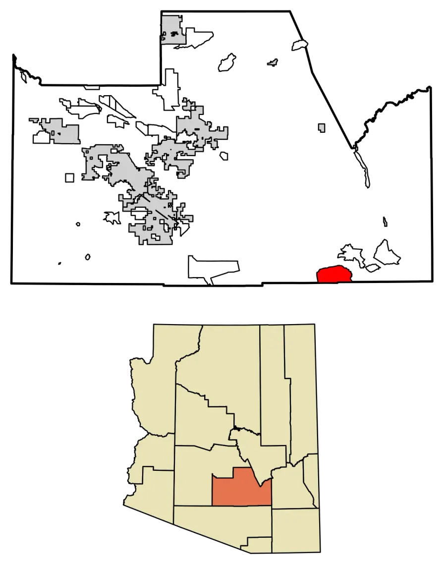 La carte Saddlebrooke