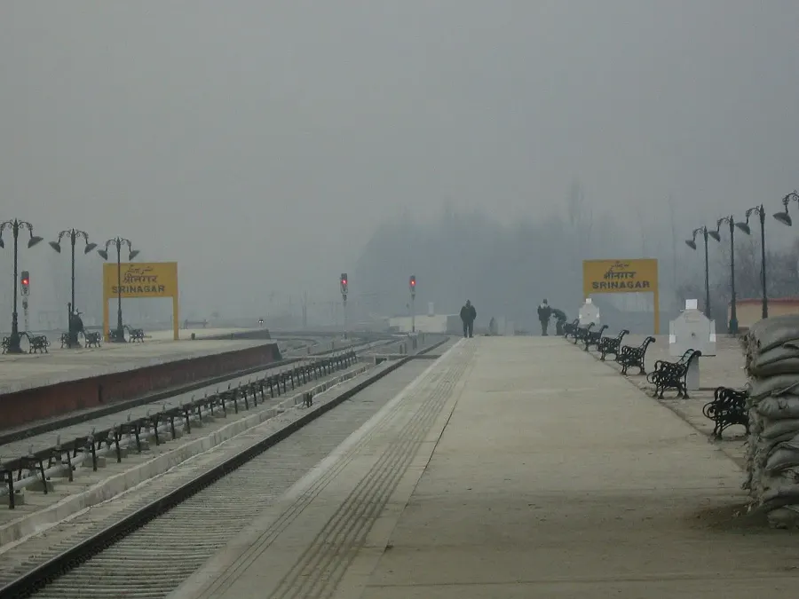 La carte Jammu–Baramulla line