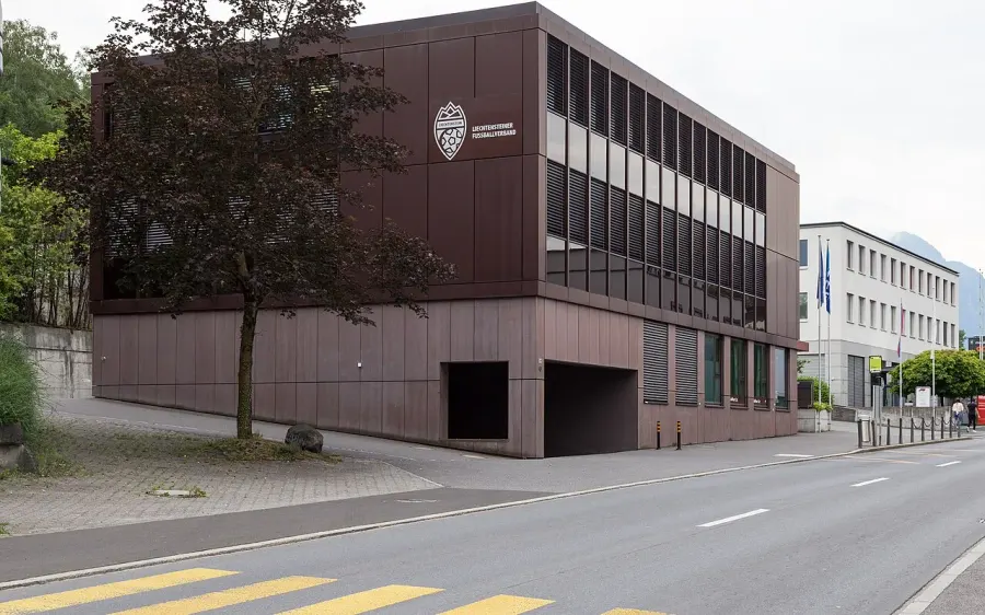 The Liechtenstein Football Association card