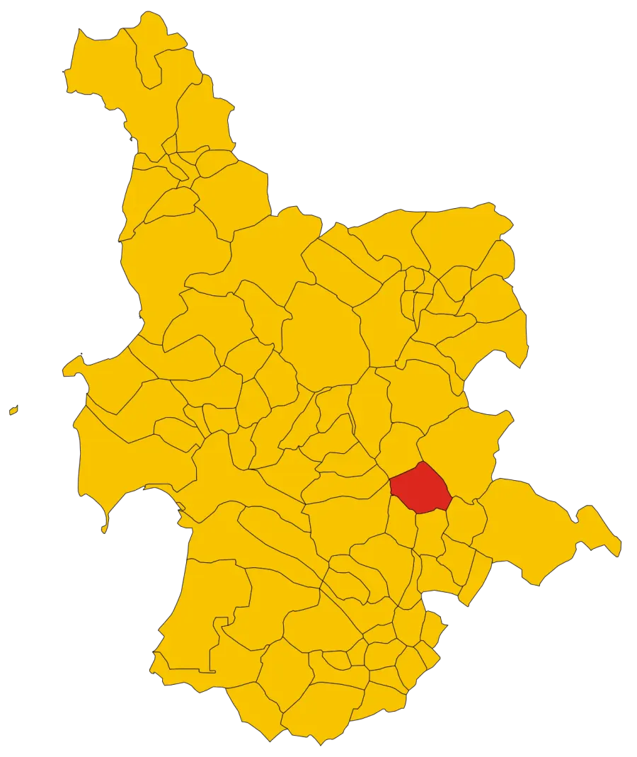 La carte Ruinas