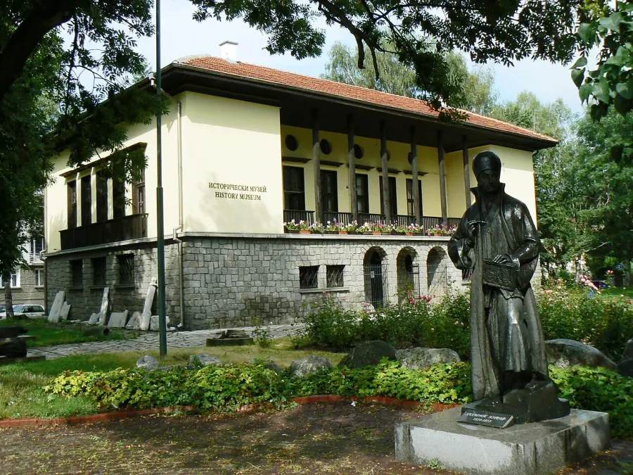 La carte Samokov