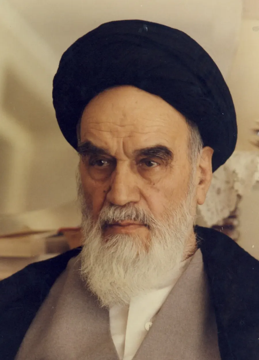 La carte Rouhollah Khomeini