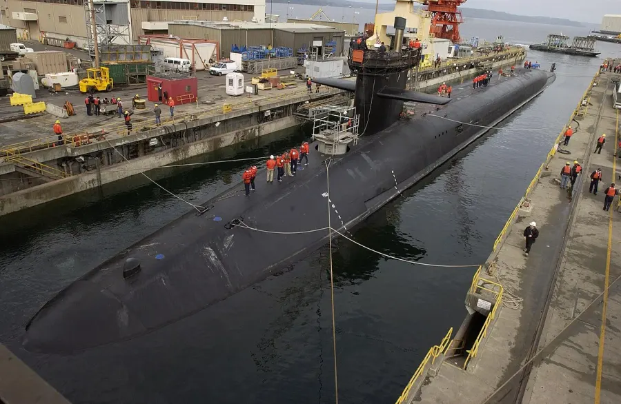 The Ohio-class submarine card