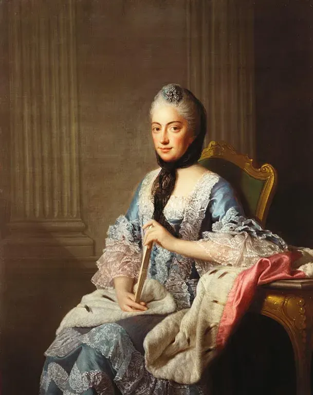 La carte Élisabeth-Albertine de Saxe-Hildburghausen