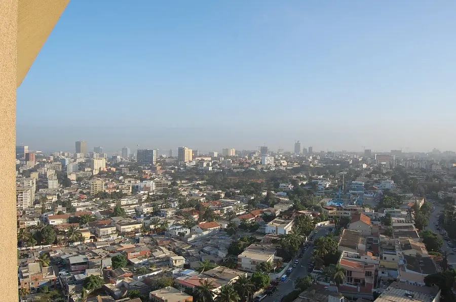 La carte Luanda
