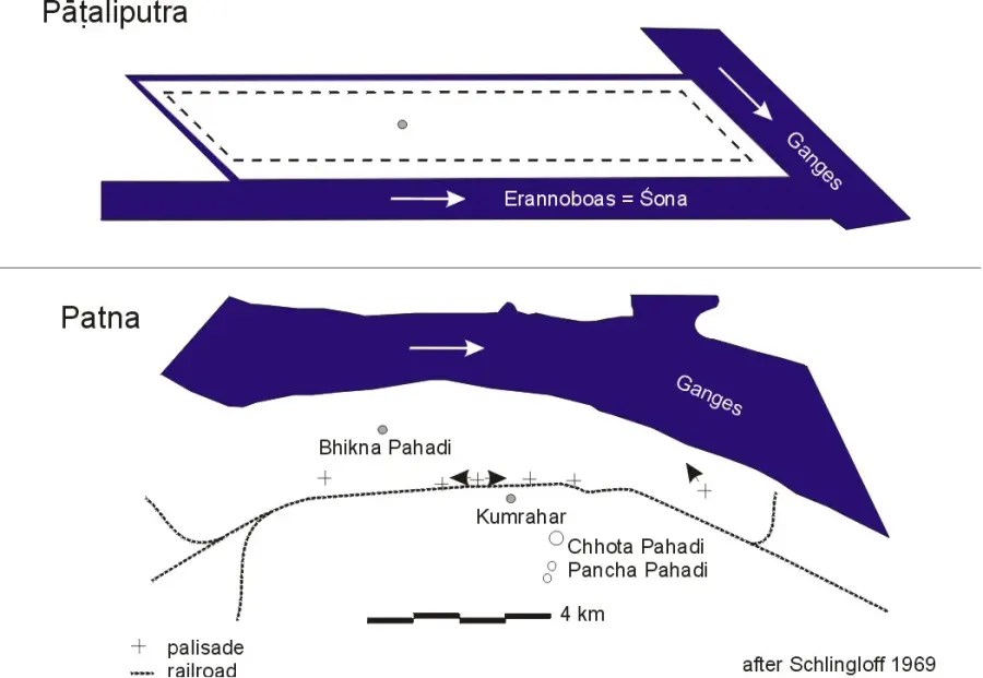 La carte Pataliputra
