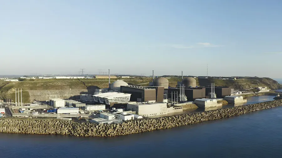 The Flamanville Nuclear Power Plant card