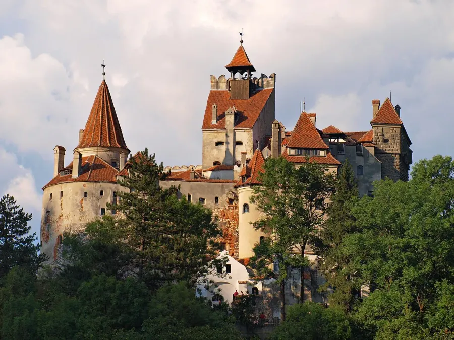 La carte Château de Bran