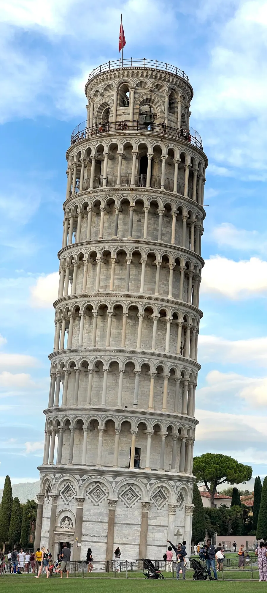 The Leaning Tower of Pisa card