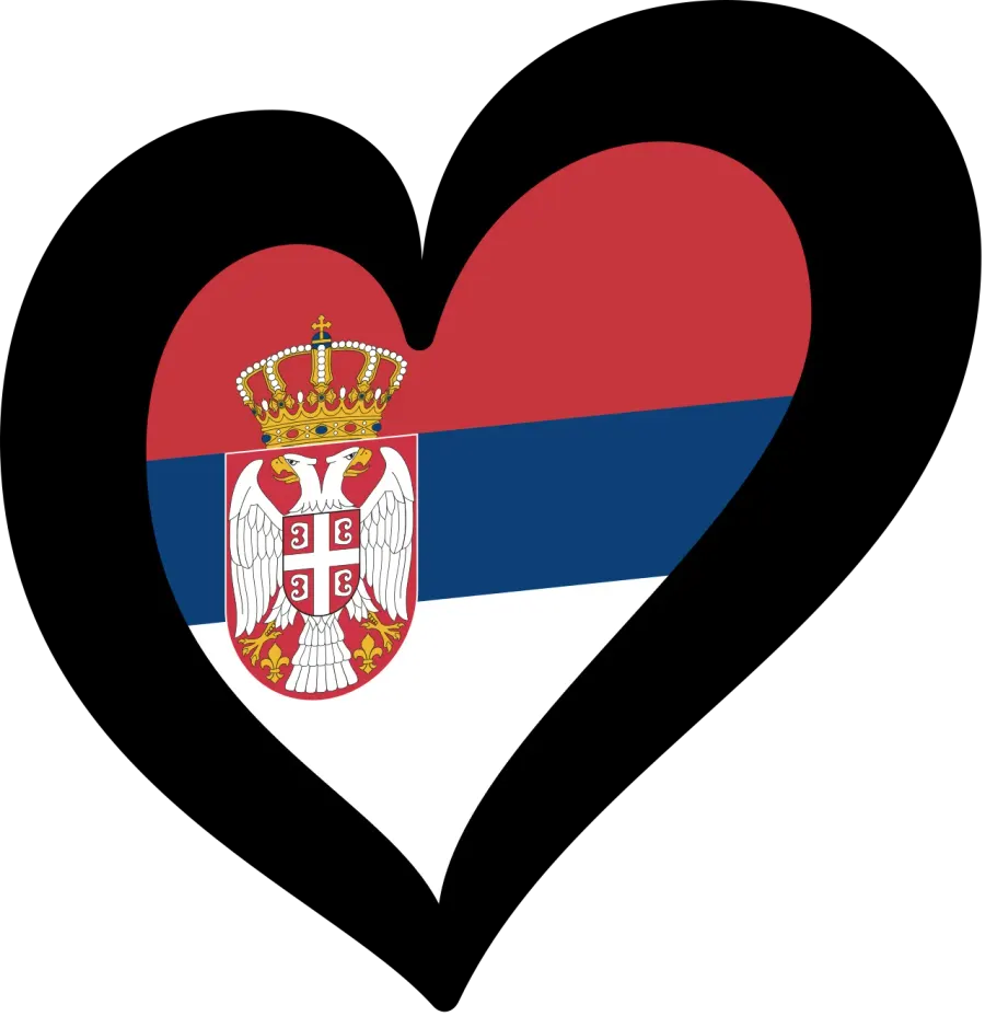 La carte Serbie au Concours Eurovision de la chanson