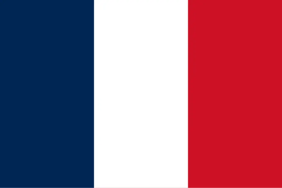 La carte Drapeau de la Guadeloupe