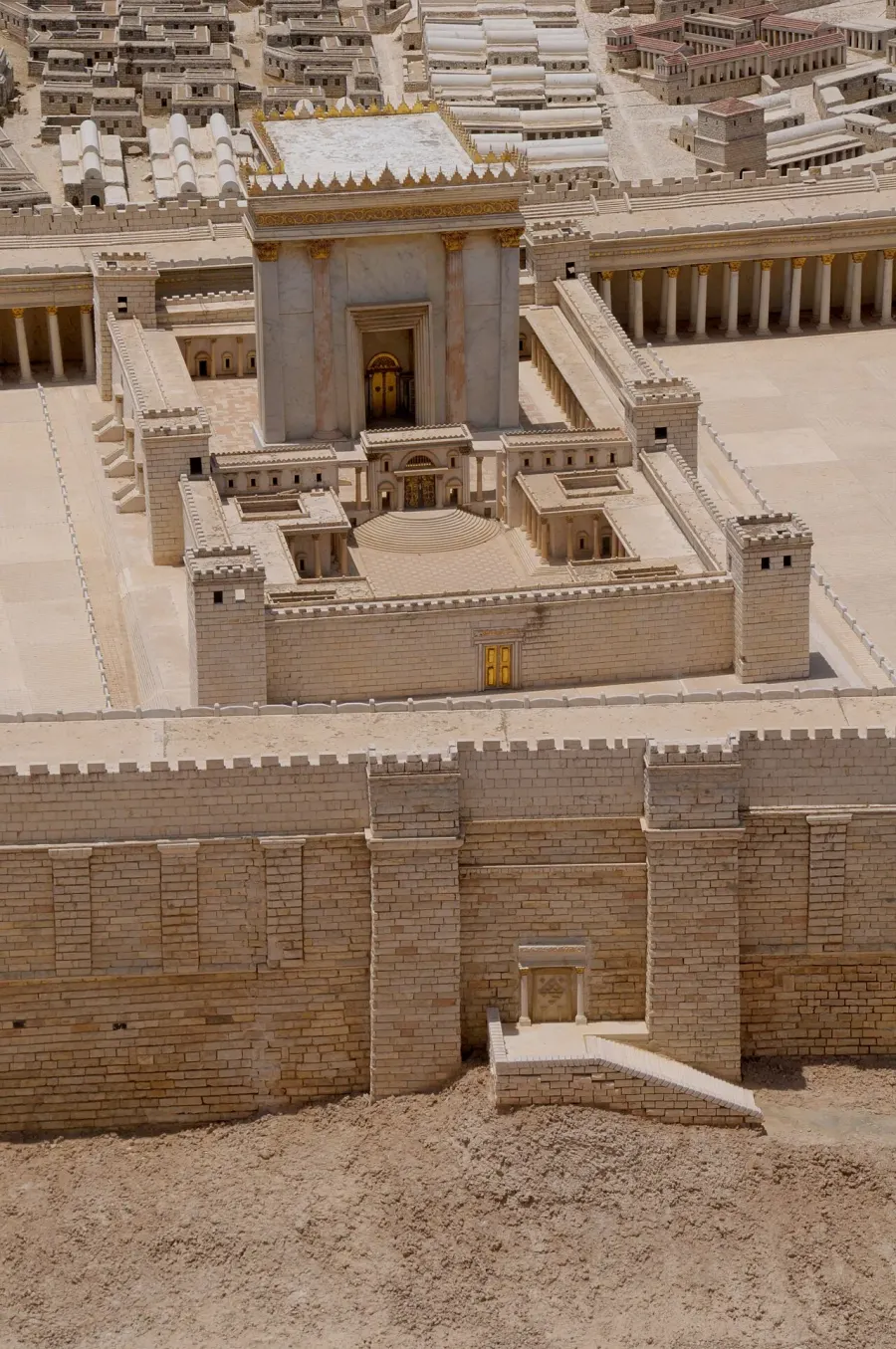 The Temple in Jerusalem card