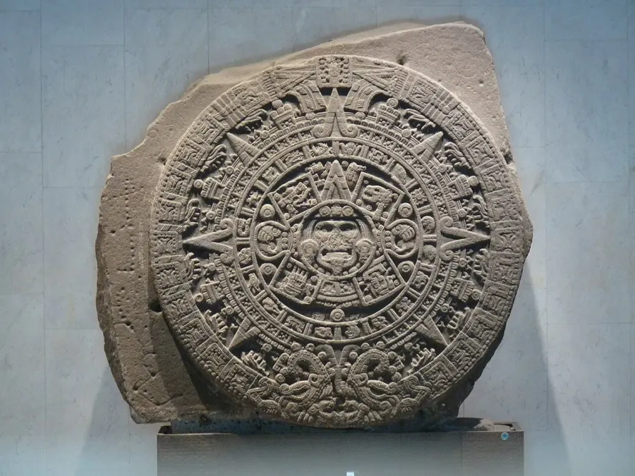 The Aztec mythology card