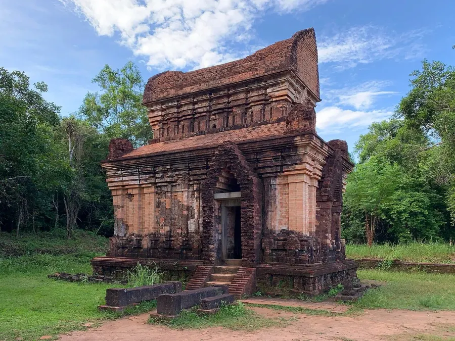 La carte Sanctuaire de Mỹ Sơn