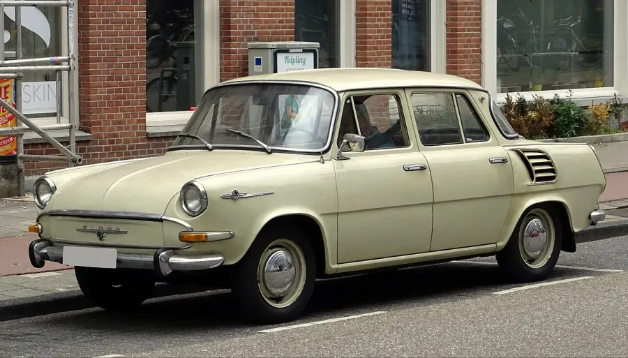 La carte Škoda 1000 MB