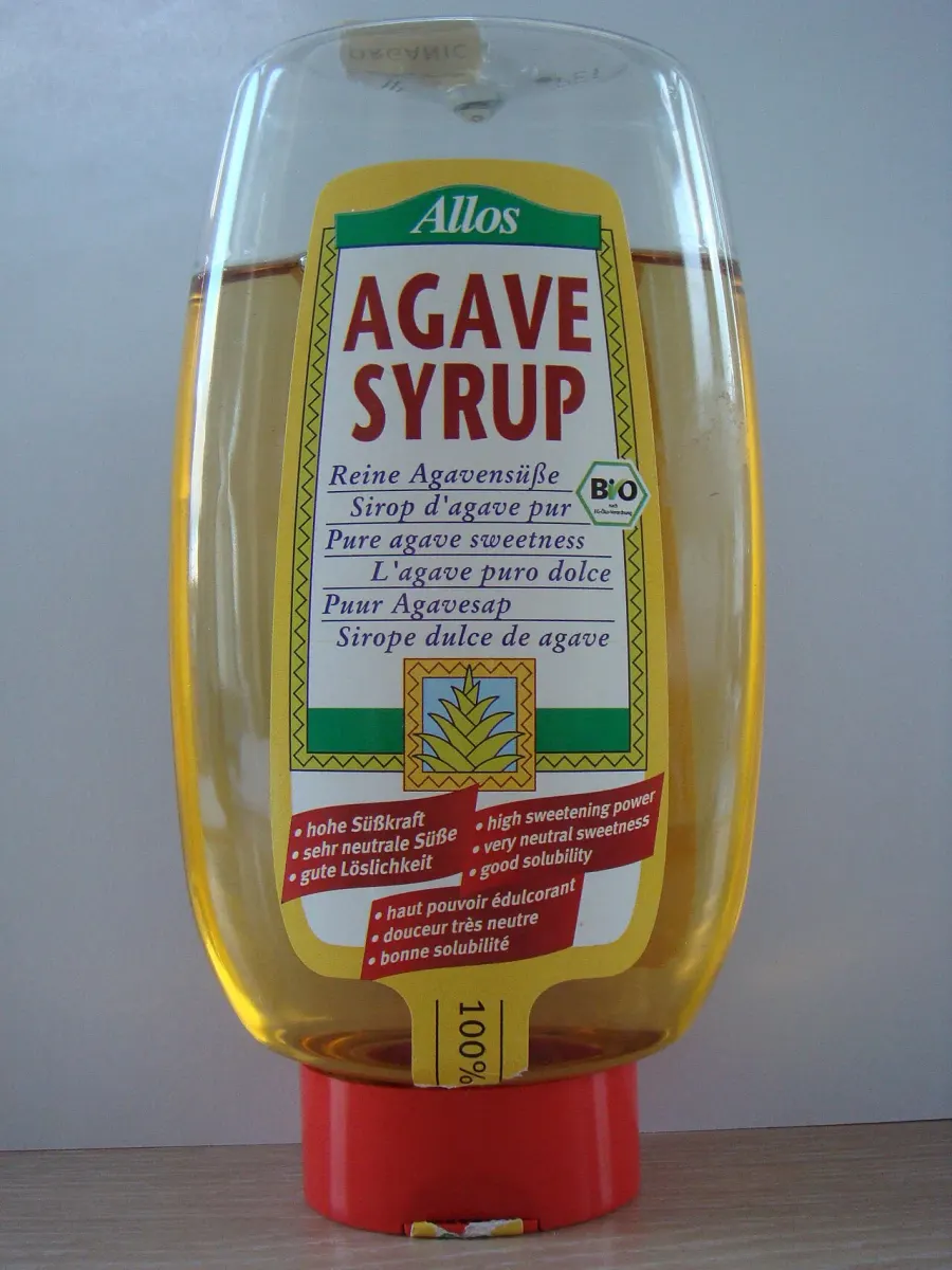 The Agave syrup card