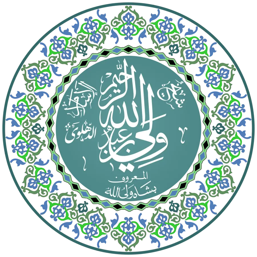 La carte Shah Waliullah ad-Dehlawi