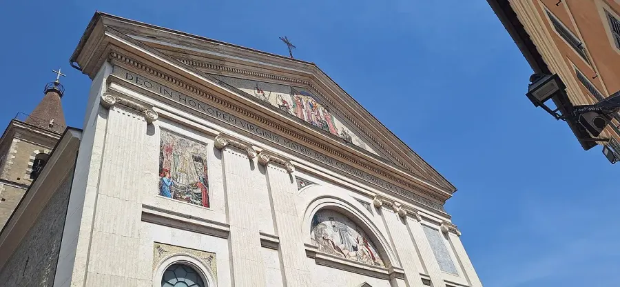 La carte Sanctuaire Notre-Dame-du-Bon-Conseil de Genazzano