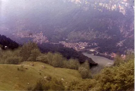 La carte Villa di Chiavenna