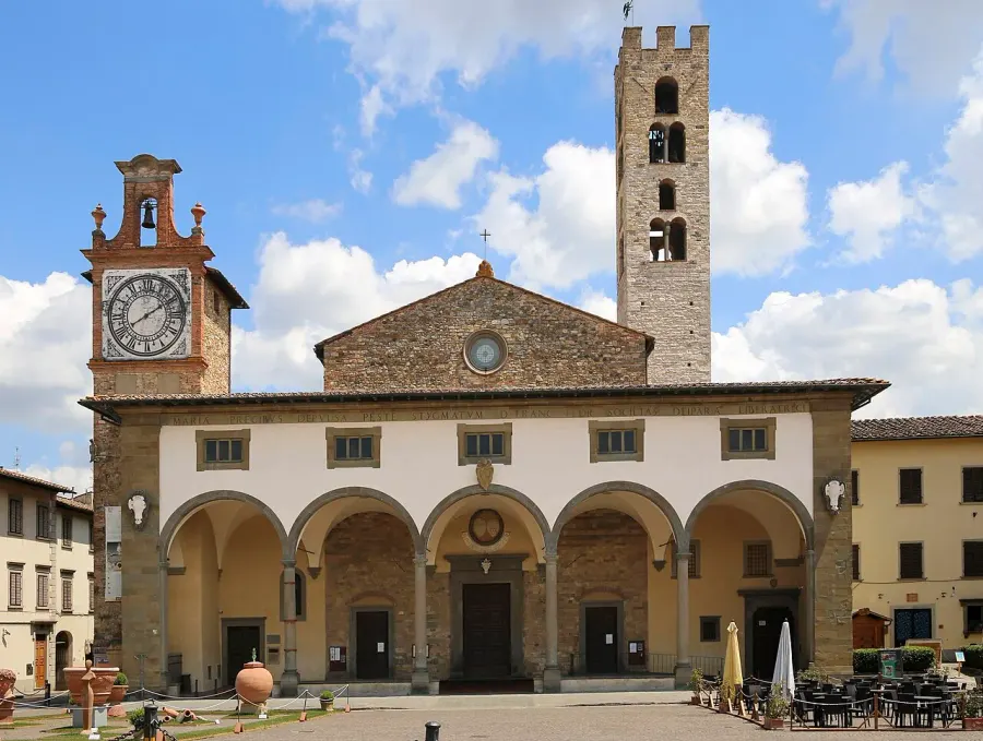La carte Sanctuaire Santa Maria dell'Impruneta