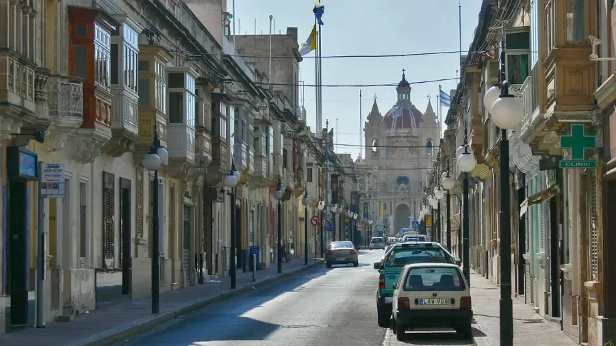 La carte Ħaż-Żabbar