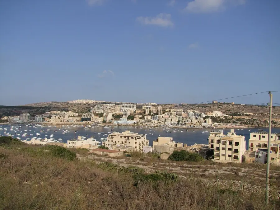 La carte San Pawl il-Baħar