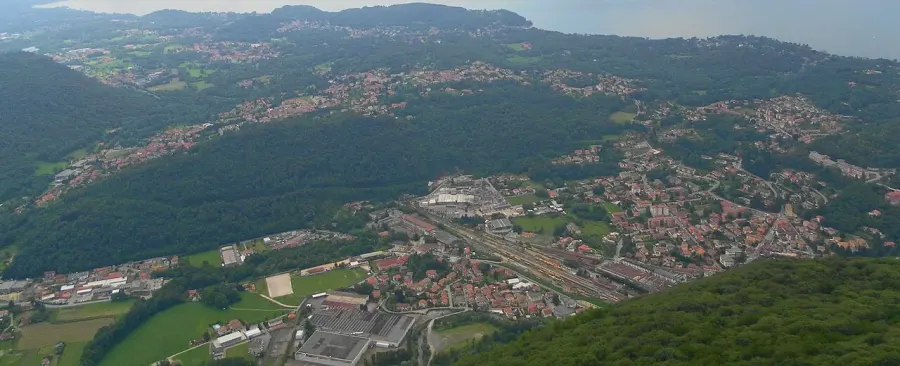 La carte Laveno-Mombello