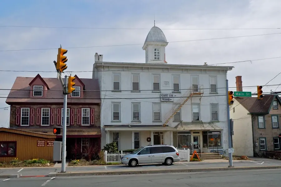 The Morgantown, Pennsylvania card
