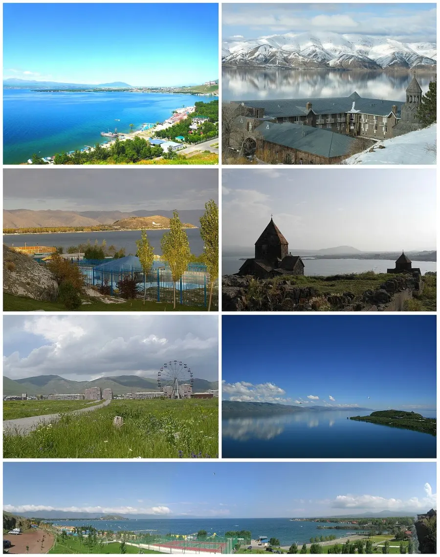 La carte Sevan
