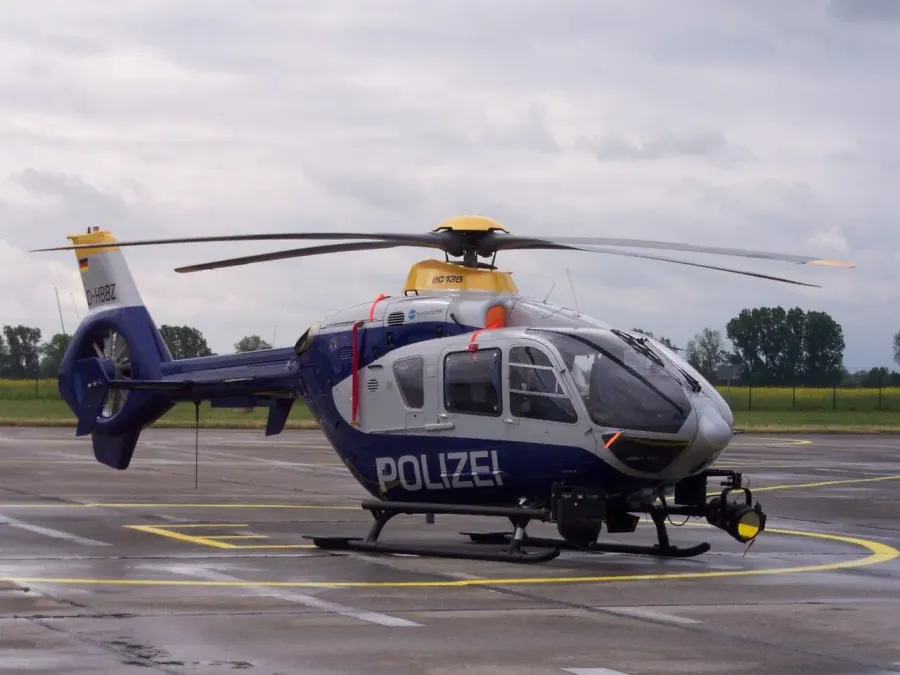 The Eurocopter EC135 card