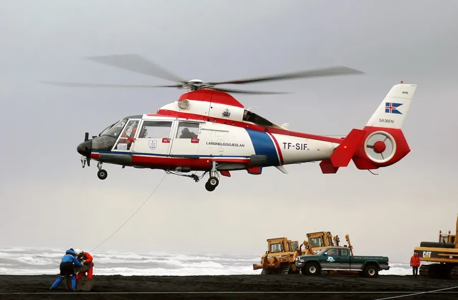 La carte Sud-Aviation SA365 Dauphin
