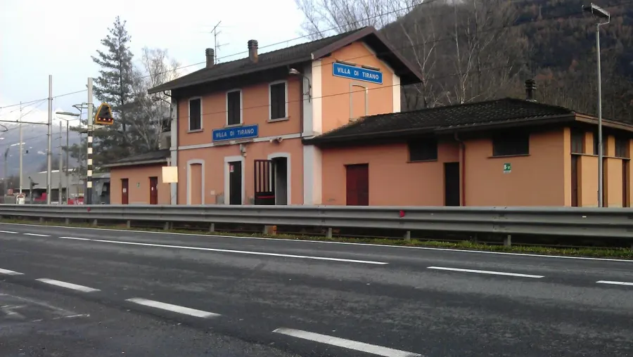 La carte Villa di Tirano