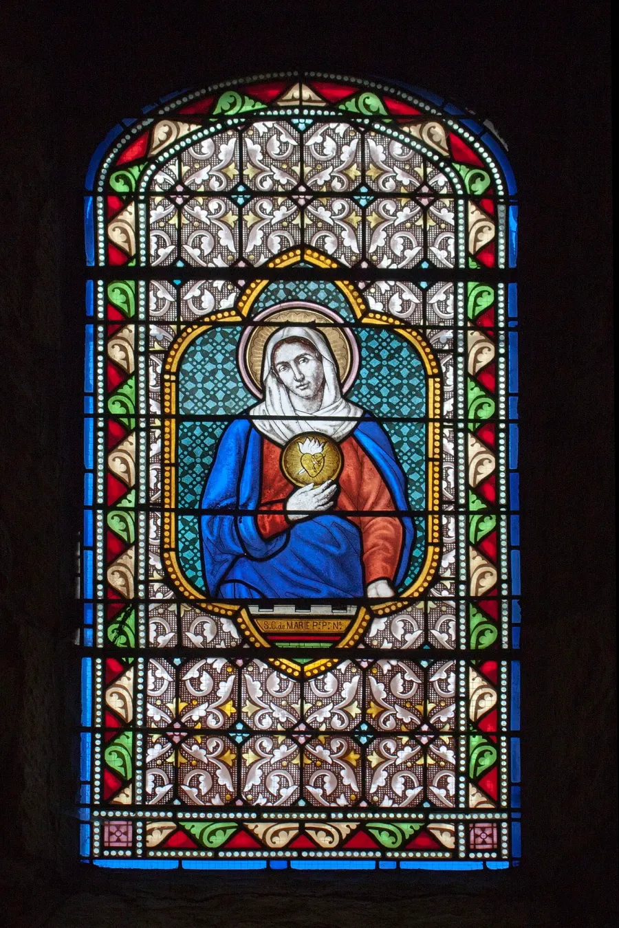 La carte Servantes du Saint Cœur de Marie