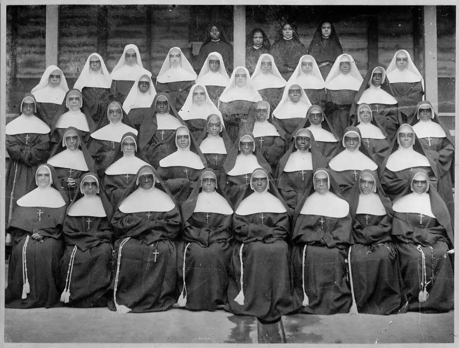 The Sisters of the Holy Family card
