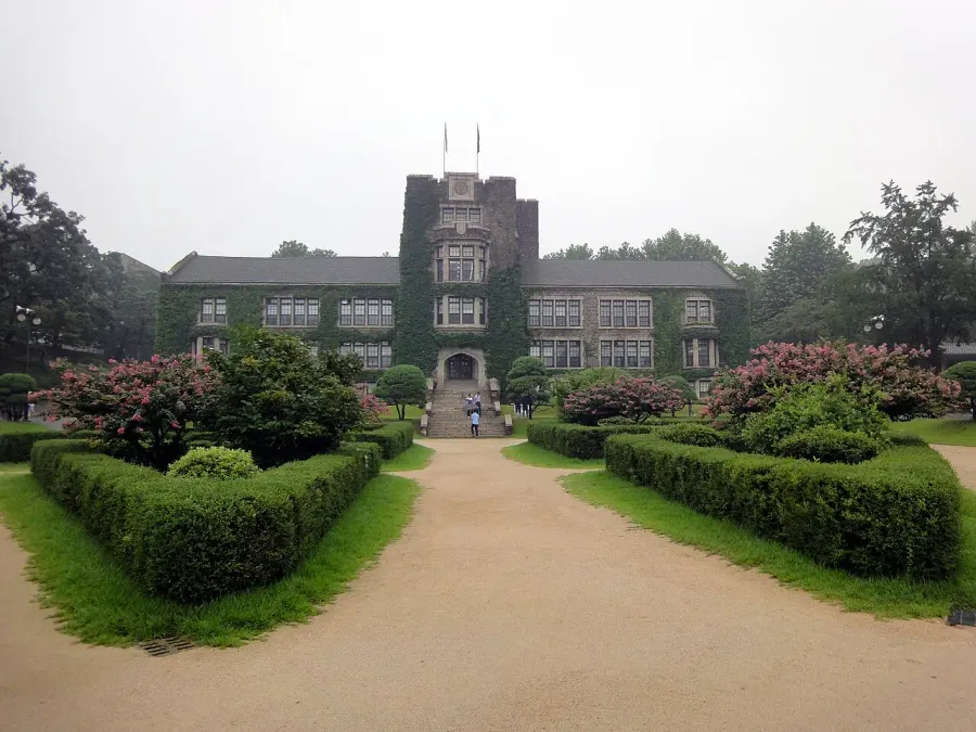 La carte Université Yonsei