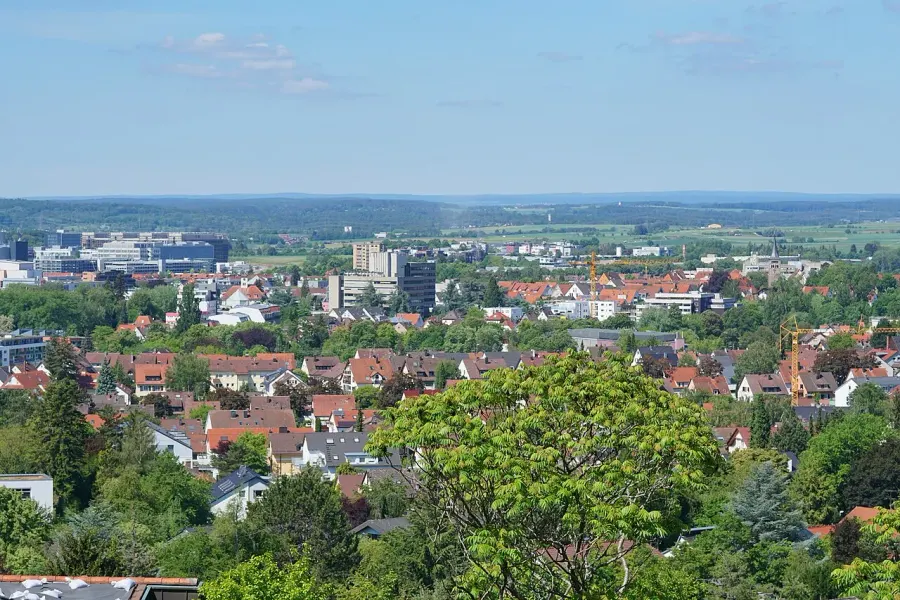 La carte Sindelfingen