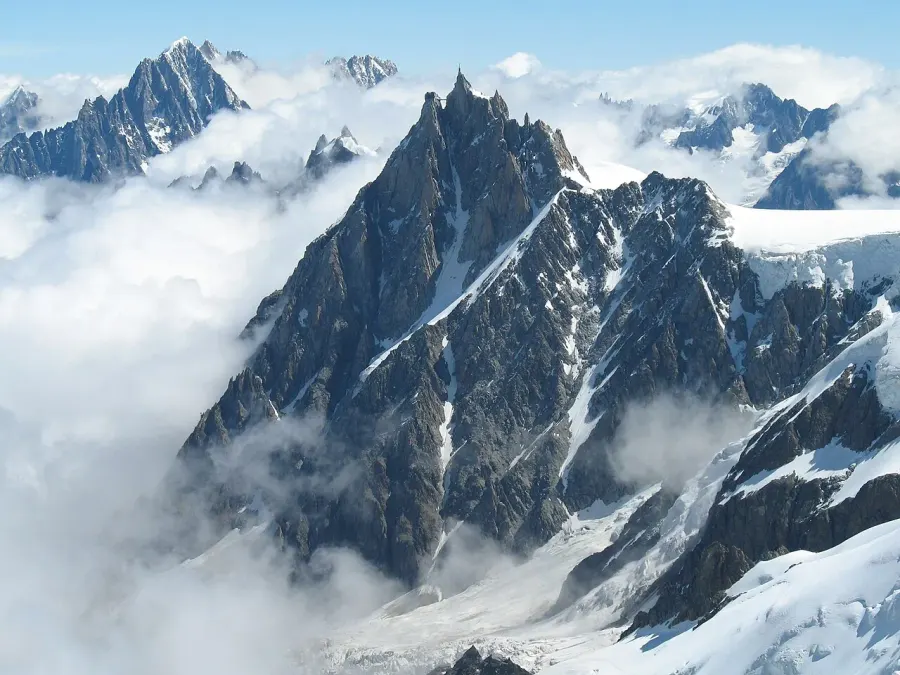 La carte Aiguille du Midi