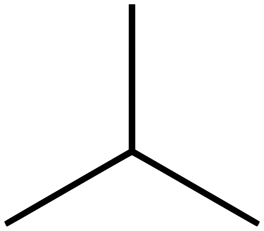 La carte Isobutane