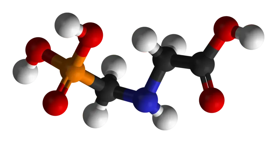 La carte Glyphosate