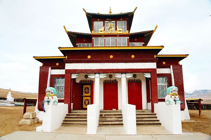 La carte Datsan d'Atsagat