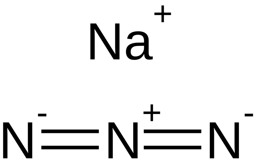 La carte Azoture de sodium