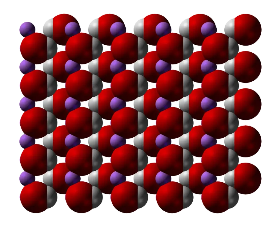 The Lithium hydroxide card