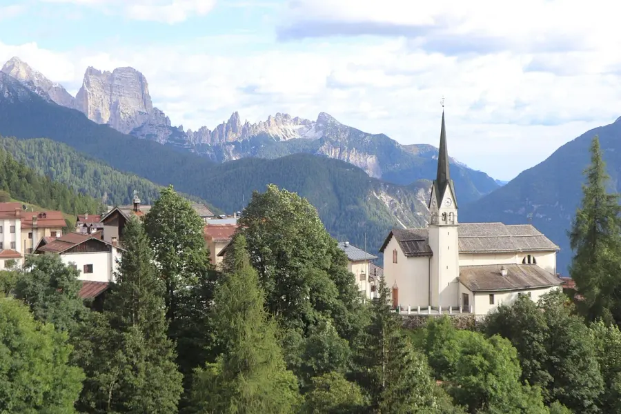 La carte Zoppè di Cadore